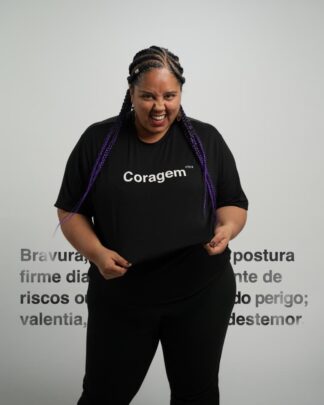 Camiseta Coragem